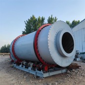 寶源 九成新時產(chǎn)80噸二手三回程滾筒干燥機 三筒河沙烘干機