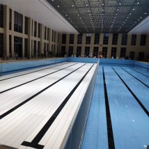 別墅高端私人游泳池定制 室外鋼結(jié)構(gòu)泳池建造 拆裝式泳池