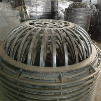700圓形球墨鑄鐵溢流井蓋 方形450*750井廠家耐腐蝕承重好德成鑫