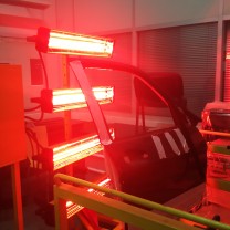 廣州軍瑞Jonrare非標定制運輸類維修點修補室用紅外線烤燈