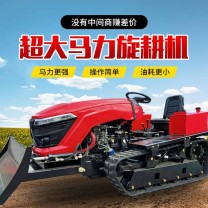 35馬力履帶拖拉機(jī) 50農(nóng)用田園管理機(jī) 大棚果園旋耕開溝機(jī)