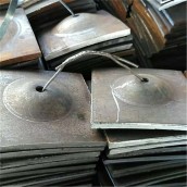 礦用隧道左右旋錨桿托盤管縫式錨桿600*600*3墊板支持定制