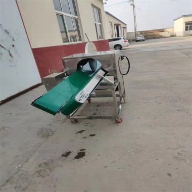 全自動不銹鋼瓜果切半切分機(jī) 分送多功能切菜機(jī) 豪聯(lián)機(jī)械第1張